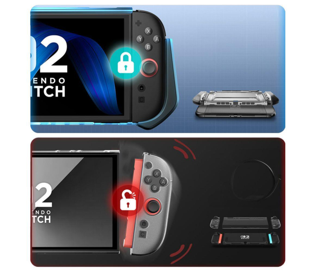 Supcase Blade Nintendo Switch 2 Dark - 1346108 - zdjęcie 2
